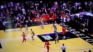Radford Upset Georgetown Thanks To This Three-Pointer With Under A Second To Go