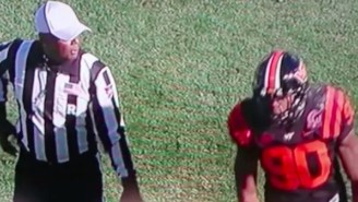 Watch What Happens When A Virginia Tech Player Disagrees With A Call And Hits The Ref