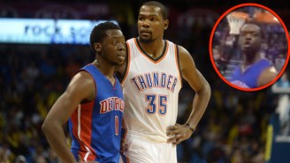Reggie Jackson Answers A Heckling Thunder Fan By Inviting Them To Fellate Him