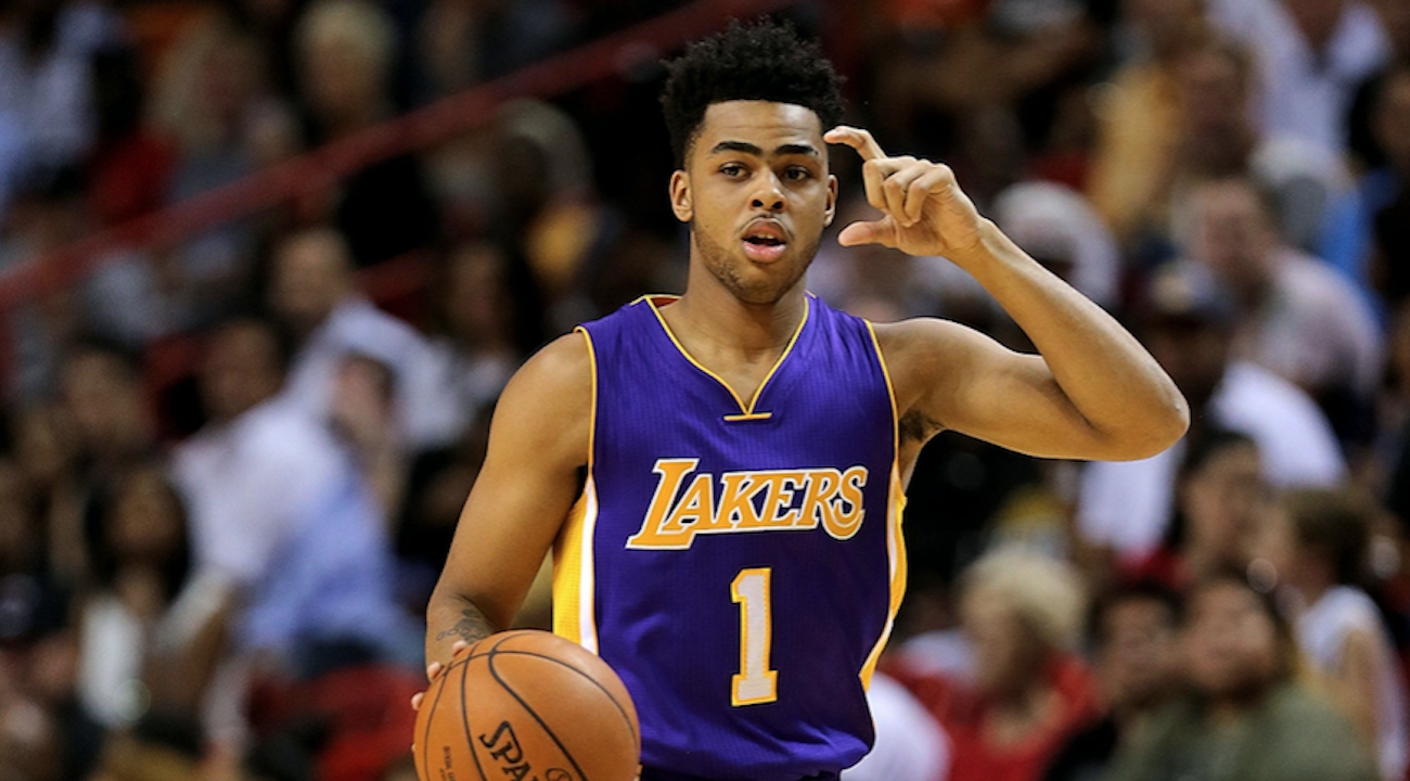 D'Angelo Russell feels just fine that the Lakers traded him to the Nets 