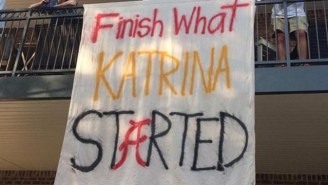 The University Of Alabama Responded To That Horrible Hurricane Katrina Sign