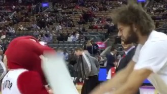Of Course Robin Lopez Attacked The Toronto Raptor During Tuesday Night’s Game