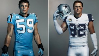 Here Are The Color Rush Uniforms The Panthers And Cowboys Will Wear On Thanksgiving