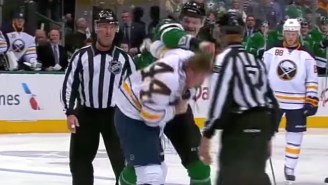 Here Is One Of The Most One-Sided Hockey Fights You’ll See This Season