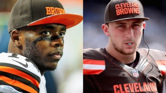 Suspended Browns Wideout Josh Gordon Has Some Thoughts On Johnny Manziel’s Benching