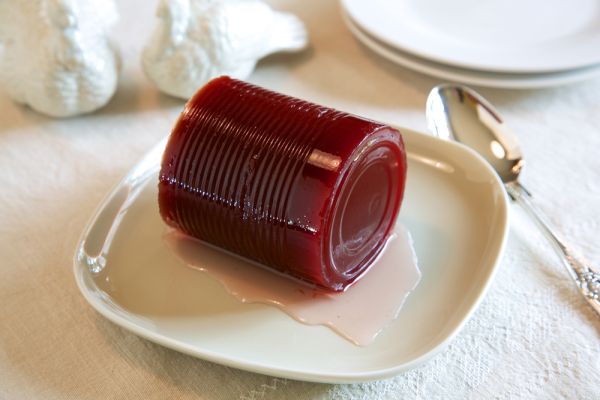 cranberry sauce from a can