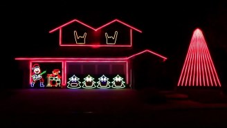 This Metalhead’s Impressive Christmas Lights Display Rocks The Holidays With The Help Of Slipknot