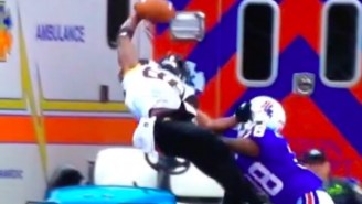 Watch USM’S Michael Thomas Make An Incredible One-Handed Touchdown Catch