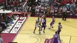Our First Serious Dunk Of The Year Candidate Comes From A UNLV Freshman