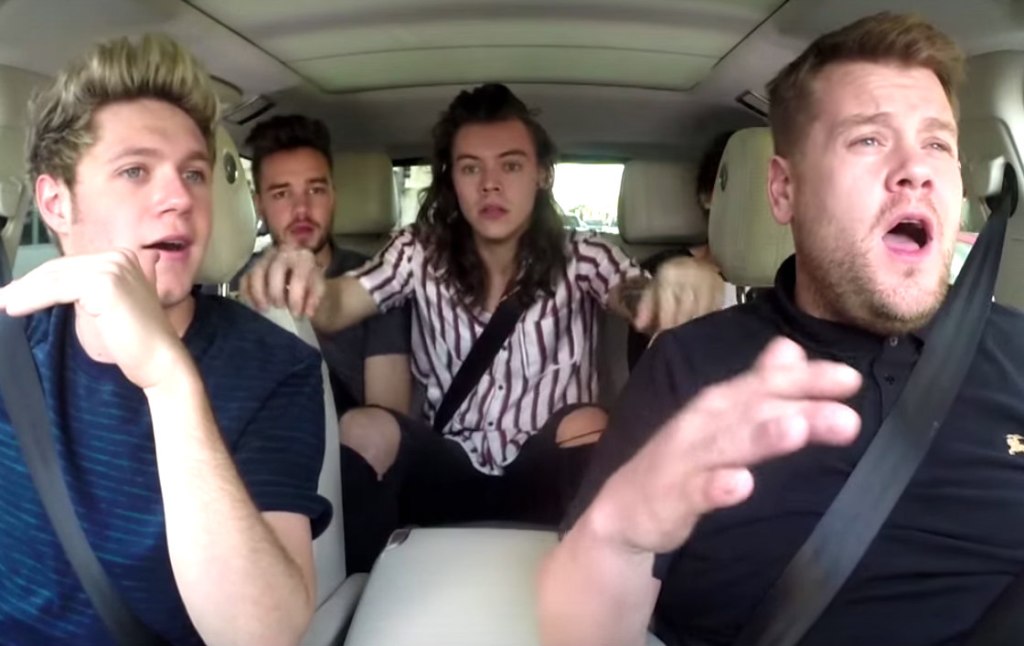One Direction Did 'Carpool Karaoke' With James Corden