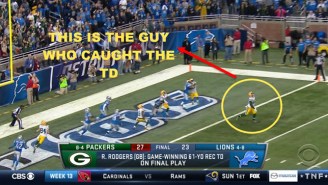 The Internet’s Best Reactions To The Packers’ Stunning 61-Yard Hail Mary Touchdown