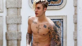 Justin Bieber Got A Giant New Tattoo On One Of The Few Places On His Body Without Ink