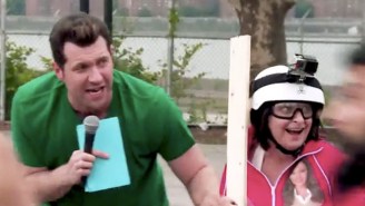 Billy Eichner Subjects Rachel Dratch To A Game Of ‘Escape From Scientology’ In This ‘Billy On The Street’ Clip