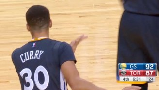 Steph Curry Mocks Lucas Nogueira After Shaun Livingston Roasts Him With A Ball Fake