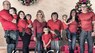 A Nevada Lawmaker Thought It’d Be A Good Idea To Arm A Five-Year Old For A Christmas Card