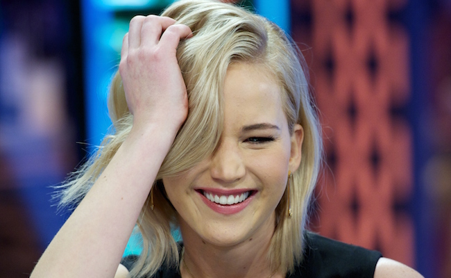 Jennifer Lawrence, Liam Hemsworth and Josh Hutcherson Attend 'El Hormiguero' Tv Show