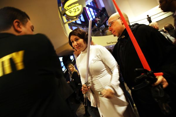 Star Wars, The Force Awakes Opens In Theaters
