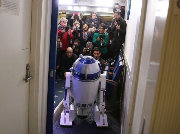 R2-D2 Visits The White House