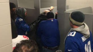 Giants Fans Fighting In The Bathroom Perfectly Sums Up Why You Shouldn’t Go To NFL Games