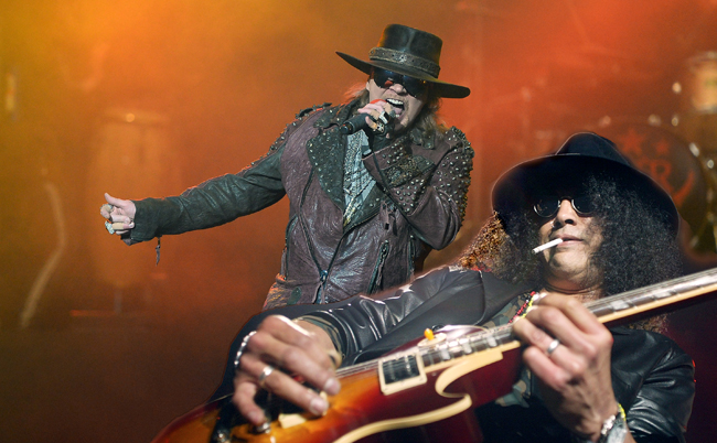 Opening Night Of Guns N' Roses' Second Residency At The Joint