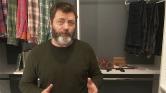 Nick Offerman Invites You Into His Whisky-Filled ‘Holiday Bunker’