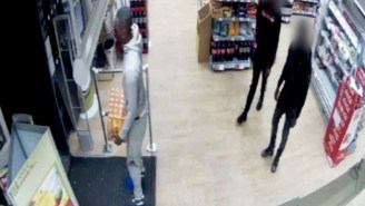 This Guy Smoothly Shoplifting While Riding A Hoverboard Will Have You Hypnotized