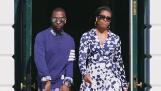 Michelle Obama And Jay Pharoah Drop Some Educated Bars In ‘Go To College’