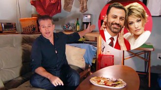 Jimmy Kimmel Even Let Matt Damon Help Out With His Star-Studded AIDS Fundraiser