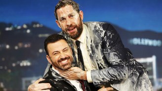 Jimmy Kimmel And John Krasinski Got Messy For This Year’s Christmas Prank War