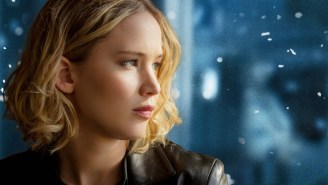 In which Jennifer Lawrence screams in the next room while we’re asking about her