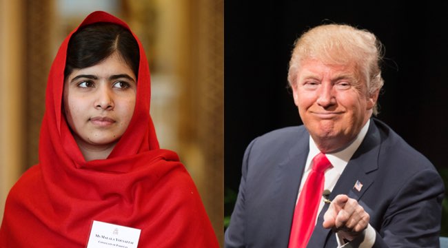 Queen Elizabeth II Receives Malala At Buckingham Palace