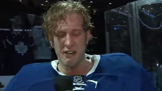 This Rookie Goalie Was Brought To Tears After Learning He Made History
