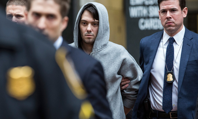 Turing Pharmaceutical CEO Martin Shkreli Arrested For Securities Fraud