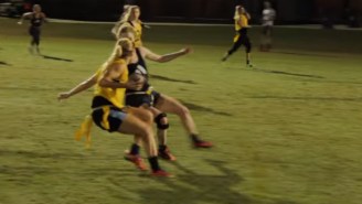 Michelle Roque, The Sorority Girl With Electrifying Football Moves, Has A New Highlight Reel