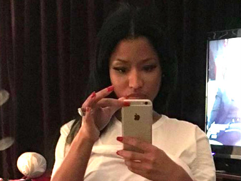 Nicki Minaj Shares Sexy Underwear Selfie, but Admits She Needs 'a Bigger  Size