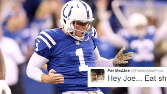 Colts Punter Pat McAfee Had Some Perfectly NSFW Responses For Trash Talking Fans