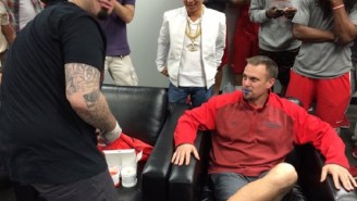 Paul Wall Helped Fit Houston’s Football Coach Tom Herman For A Grill