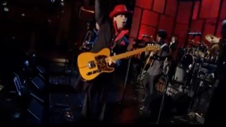 Watch Prince SHRED While My Guitar Gently Weeps