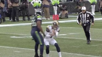The Rams Punter Delivered A Cheap Shot And Then Cowered Away From Payback
