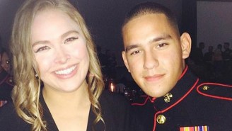 Ronda Rousey Kept Her Promise And Attended The Marine Corps Ball