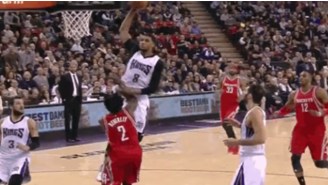 Rudy Gay Absolutely Posterized Patrick Beverley With This Filthy Slam