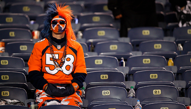 sad broncos fan