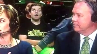 Watch This Young Baylor Fan Get Punched In The Nuts On Live TV