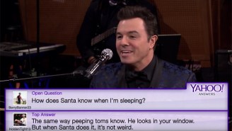 Seth MacFarlane Lends His Pipes To Put Some Classy Yahoo Answers To Music