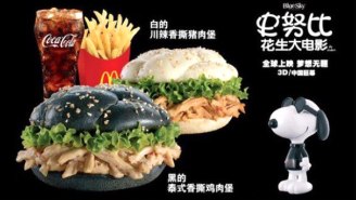 McDonald’s Latest Concoctions Include Weird Snoopy Buns In China And Loaded Fries In Australia