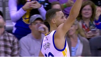Steph Curry Blew Up For 28 Third-Quarter Points Against The Hornets Wednesday Night