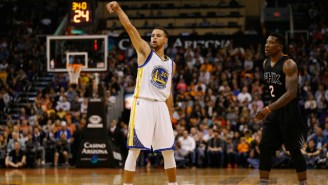 See Every Single Ridiculous Three Steph Curry Made During The Warriors’ Win Streak
