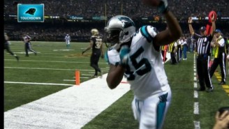 Mike Tolbert Celebrated A Touchdown By Doing The Carlton