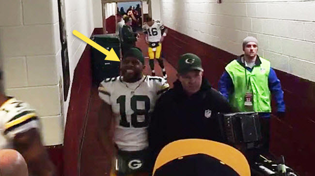 Randall Cobb Mocks Kirk Cousins After Packers Eliminate Redskins