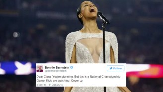 At Least One Reporter Sounded Off About Ciara’s ‘Revealing’ Dress, And People Weren’t Happy